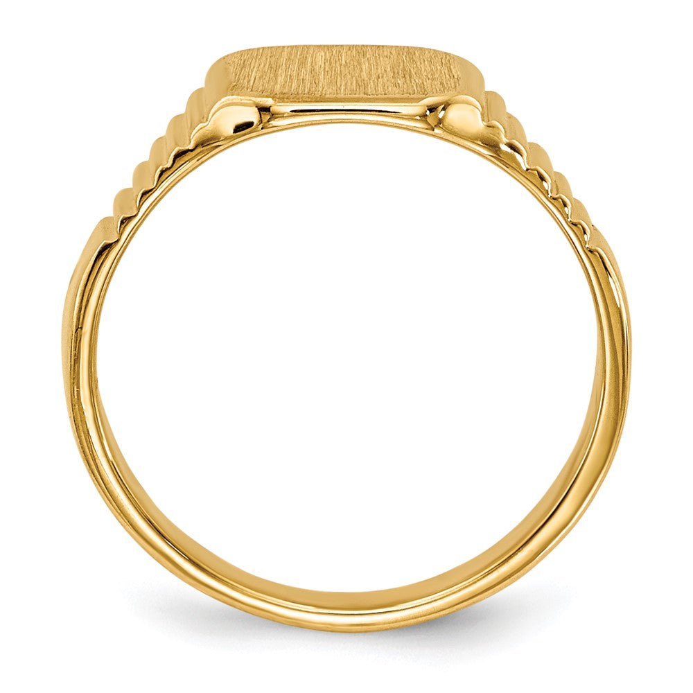 Siegelring aus 14K Gelbgold