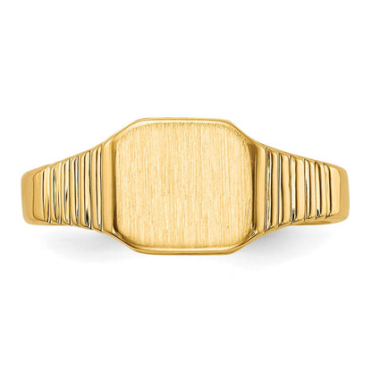 Siegelring aus 14K Gelbgold