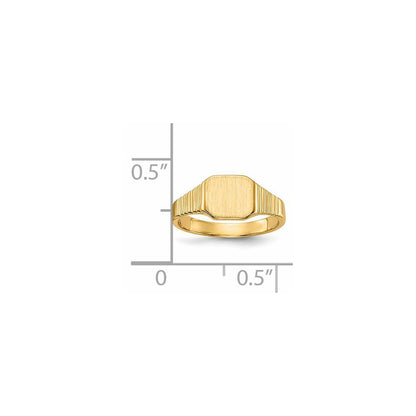 Siegelring aus 14K Gelbgold