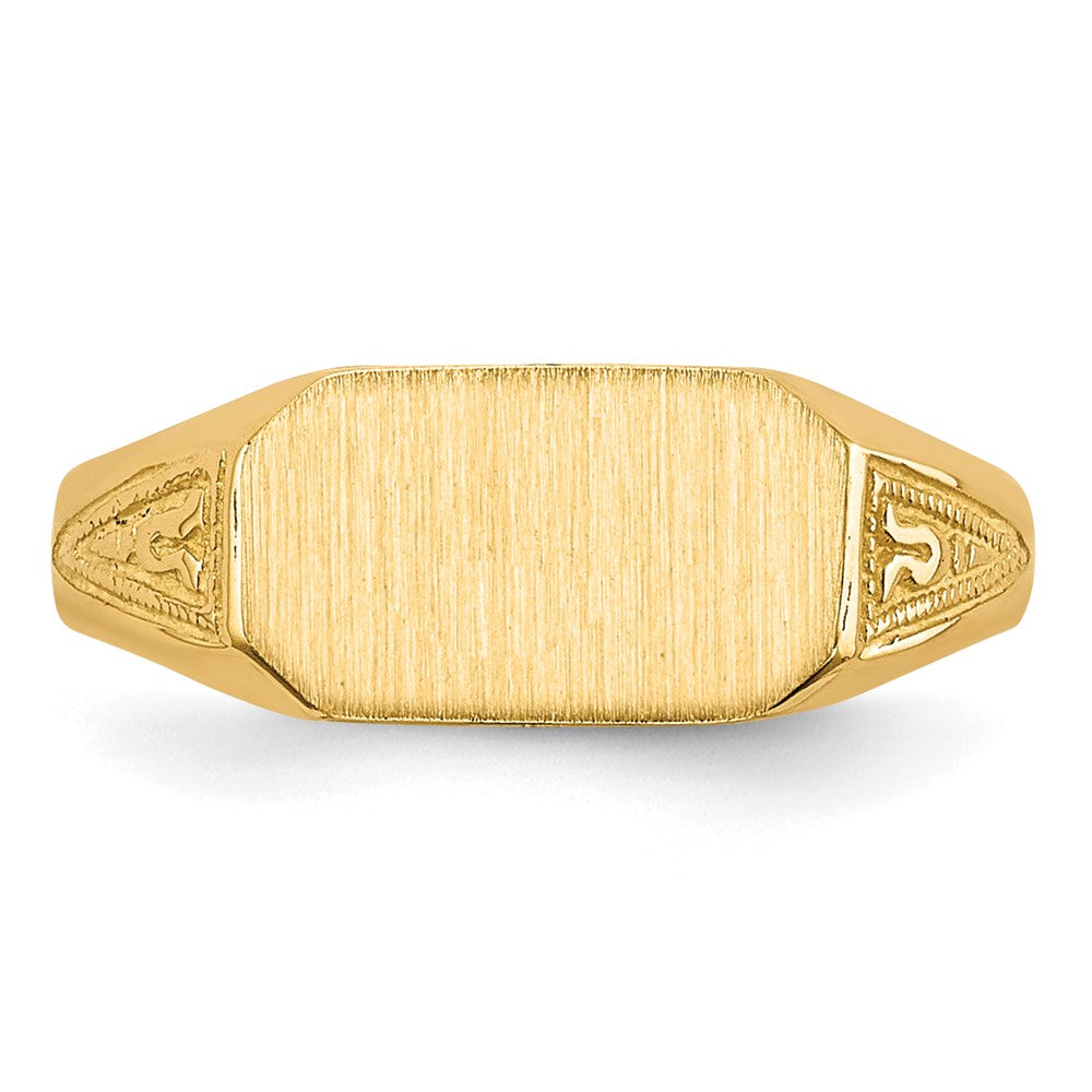 14K Gelbgold Siegelring