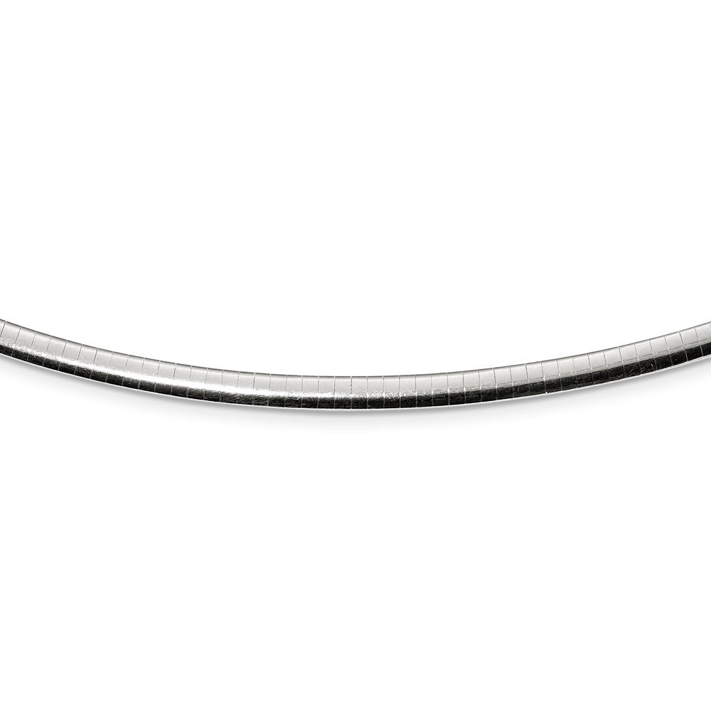 Sterlingsilber Vergoldet 4mm Wendbar mit 2 Zoll Verlängerung Cubetto Halskette
