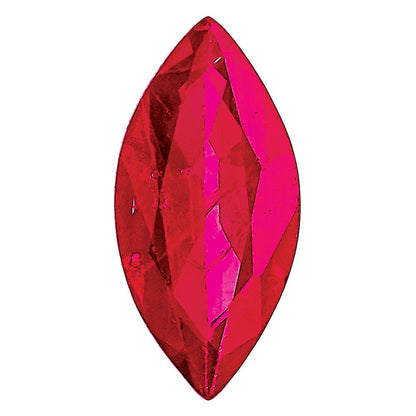 Edelstein Rubin Aa Qualität 6x3mm Marquise