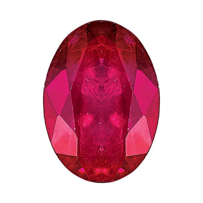 Edelstein Rubin C Qualität 7x5mm Oval