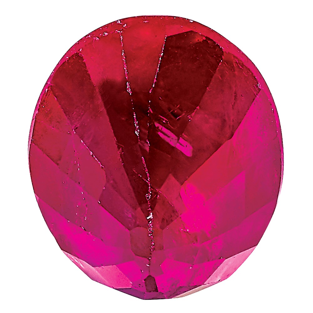 Edelstein Rubin Aa Qualität 5x3mm Oval