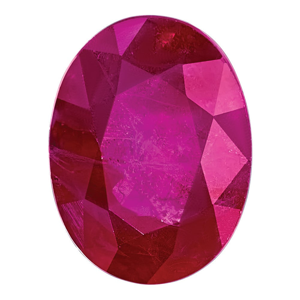 Edelstein Rubin Aa Qualität 7x5mm Oval
