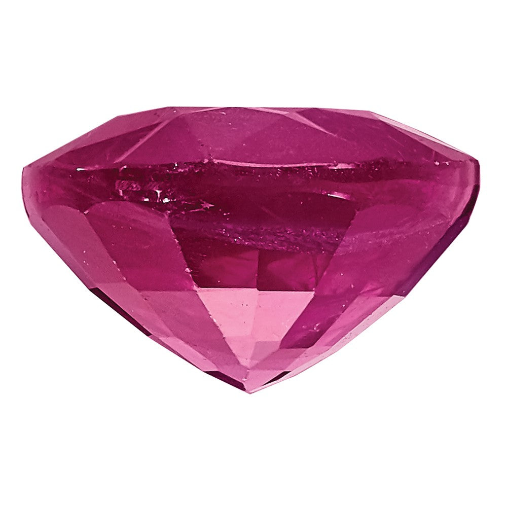 Edelstein Rubin C Qualität 6x4mm Oval