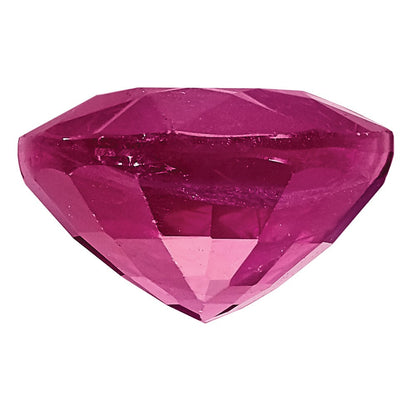 Edelstein Rubin C Qualität 6x4mm Oval