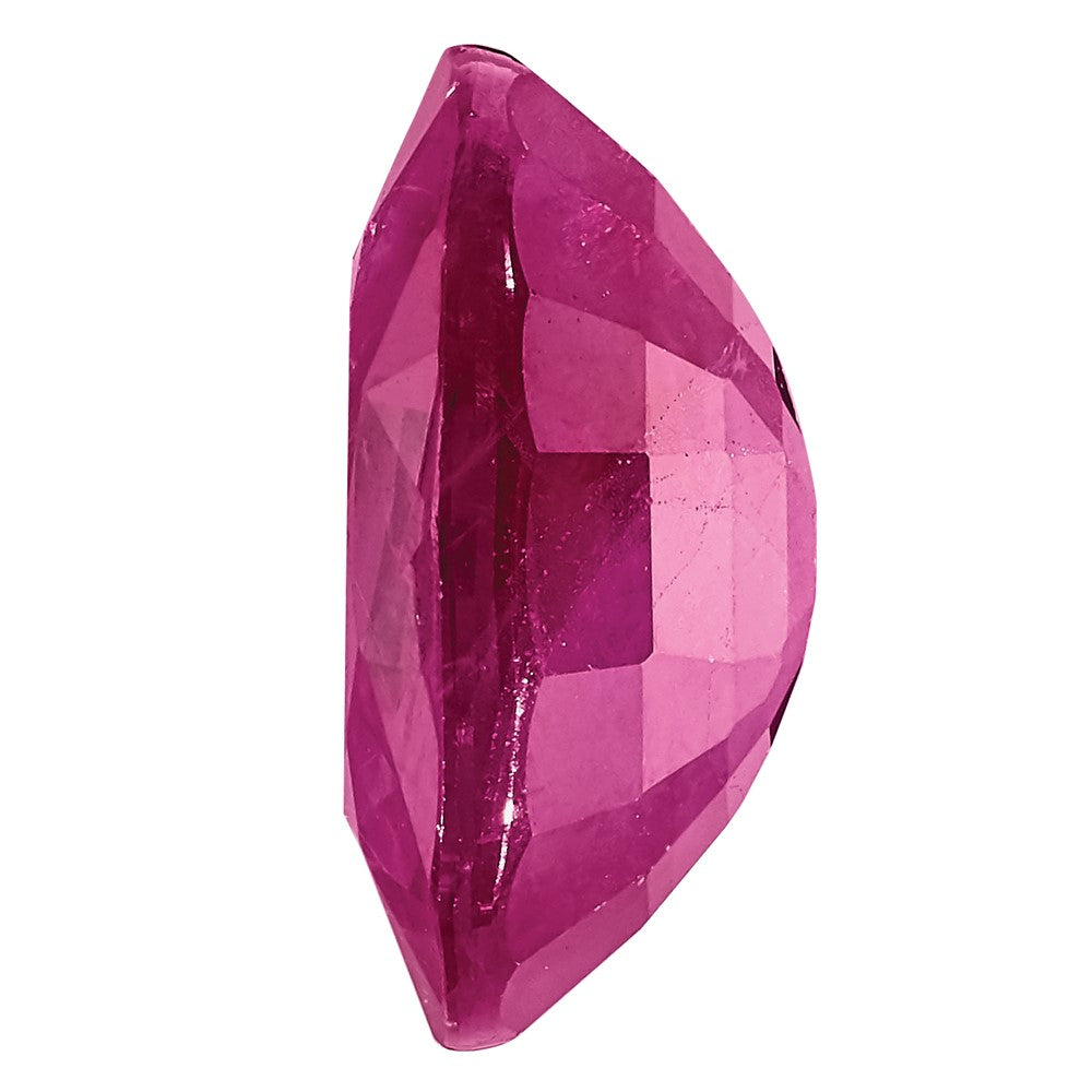 Edelstein Rubin C Qualität 5x3mm Oval