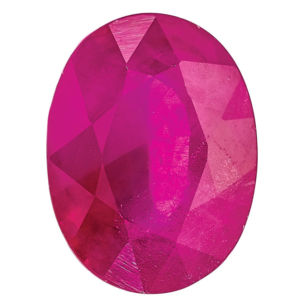 Edelstein Rubin C Qualität 5x3mm Oval
