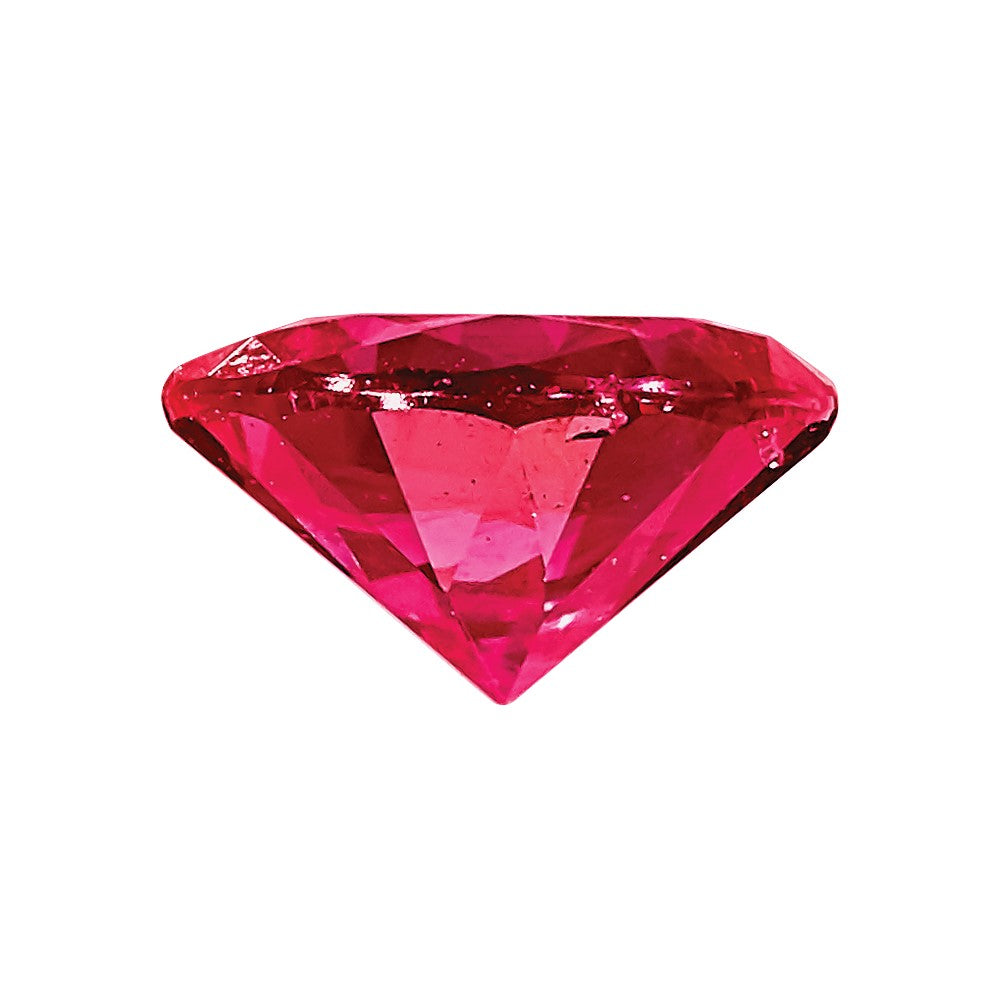 Edelstein Rubin Aa Qualität 3.5mm Rund Diamantiert