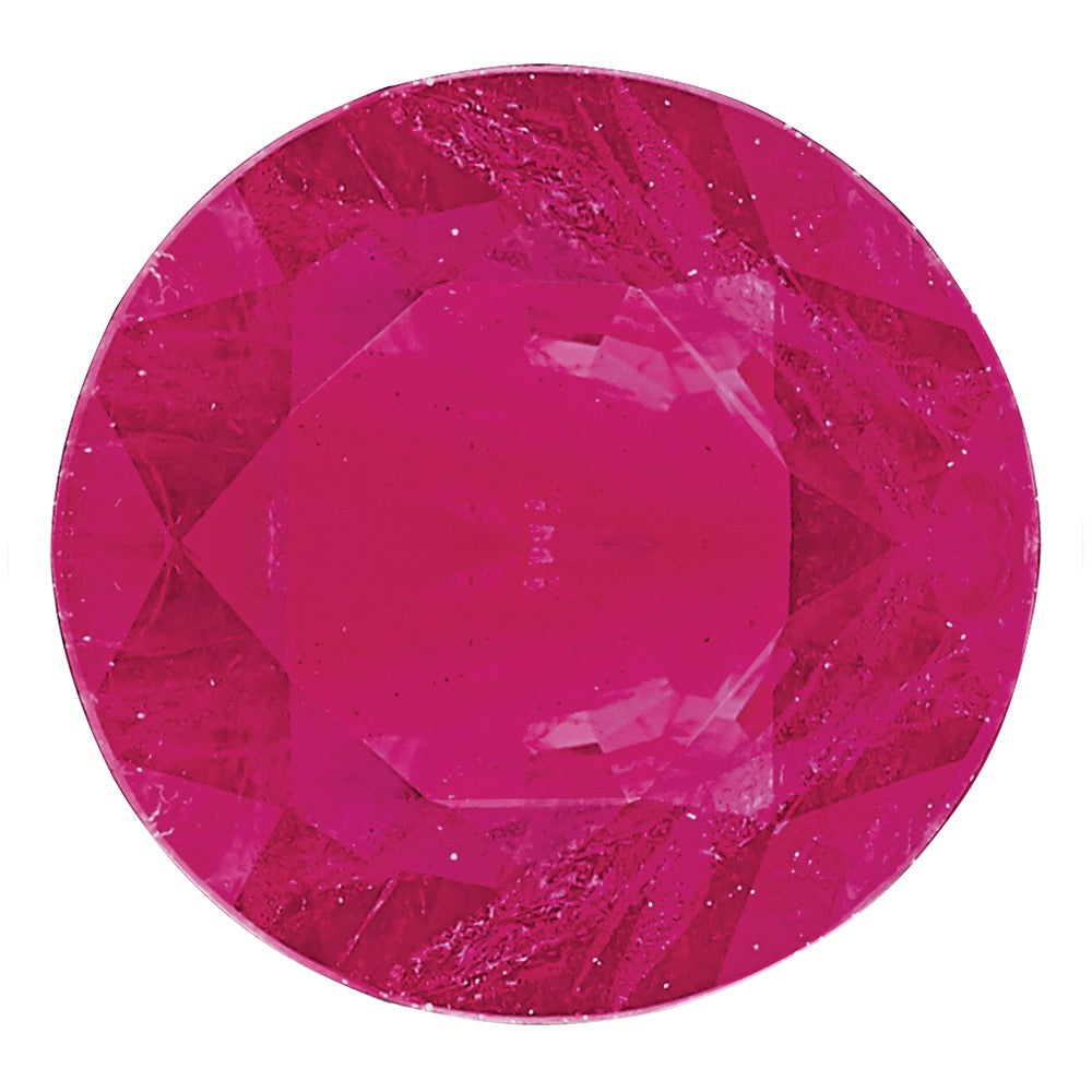 Edelstein Rubin C Qualität 3mm Rund
