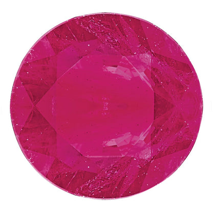 Edelstein Rubin C Qualität 3.5mm Rund