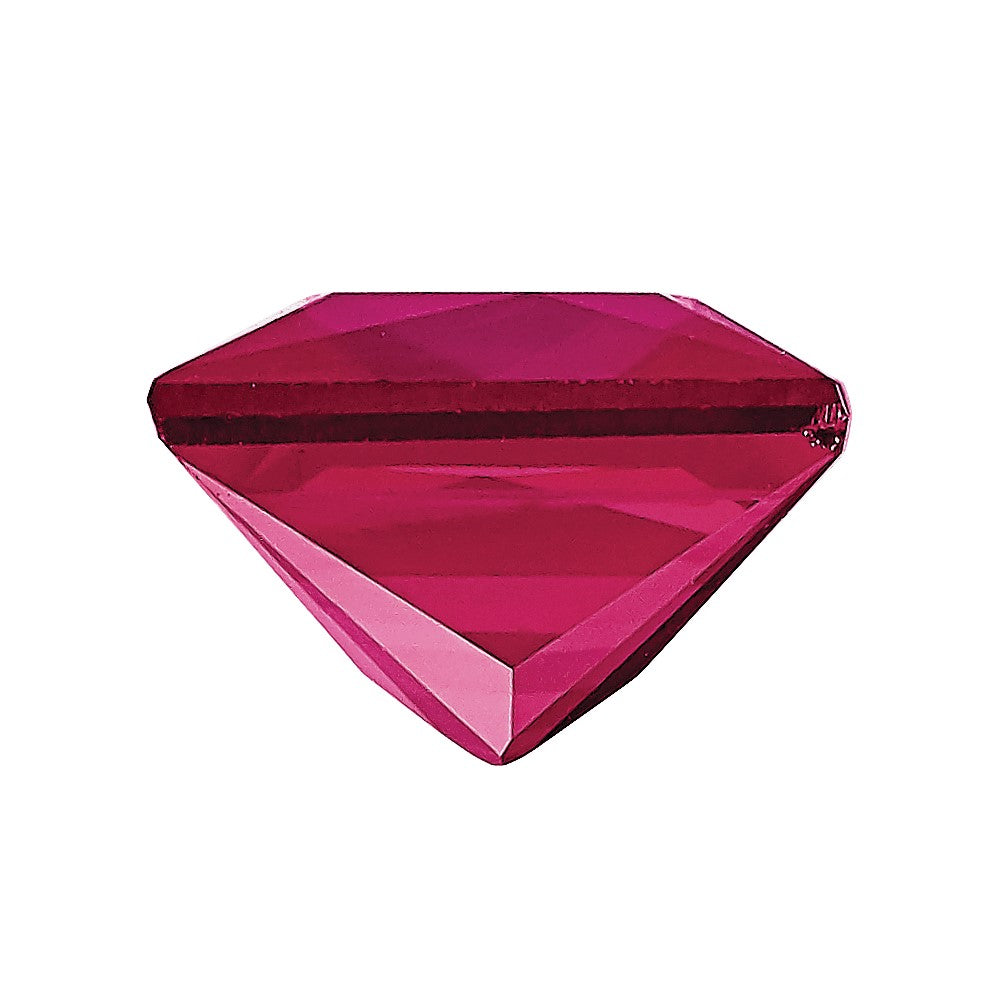 Edelstein Rubin A Qualität 3mm Princess