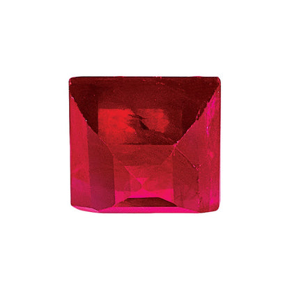 Edelstein Rubin Aa Qualität 3mm Quadratisch Stufe-cut
