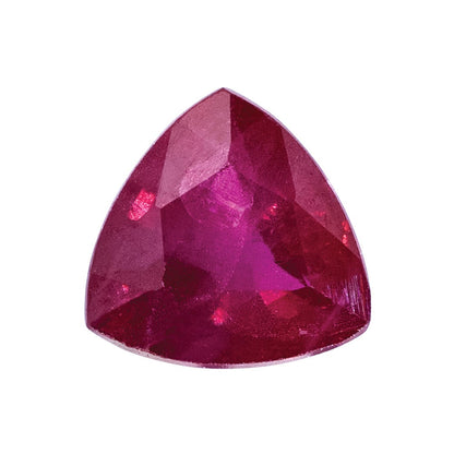 Edelstein Rubin A Qualität 5mm Trillant