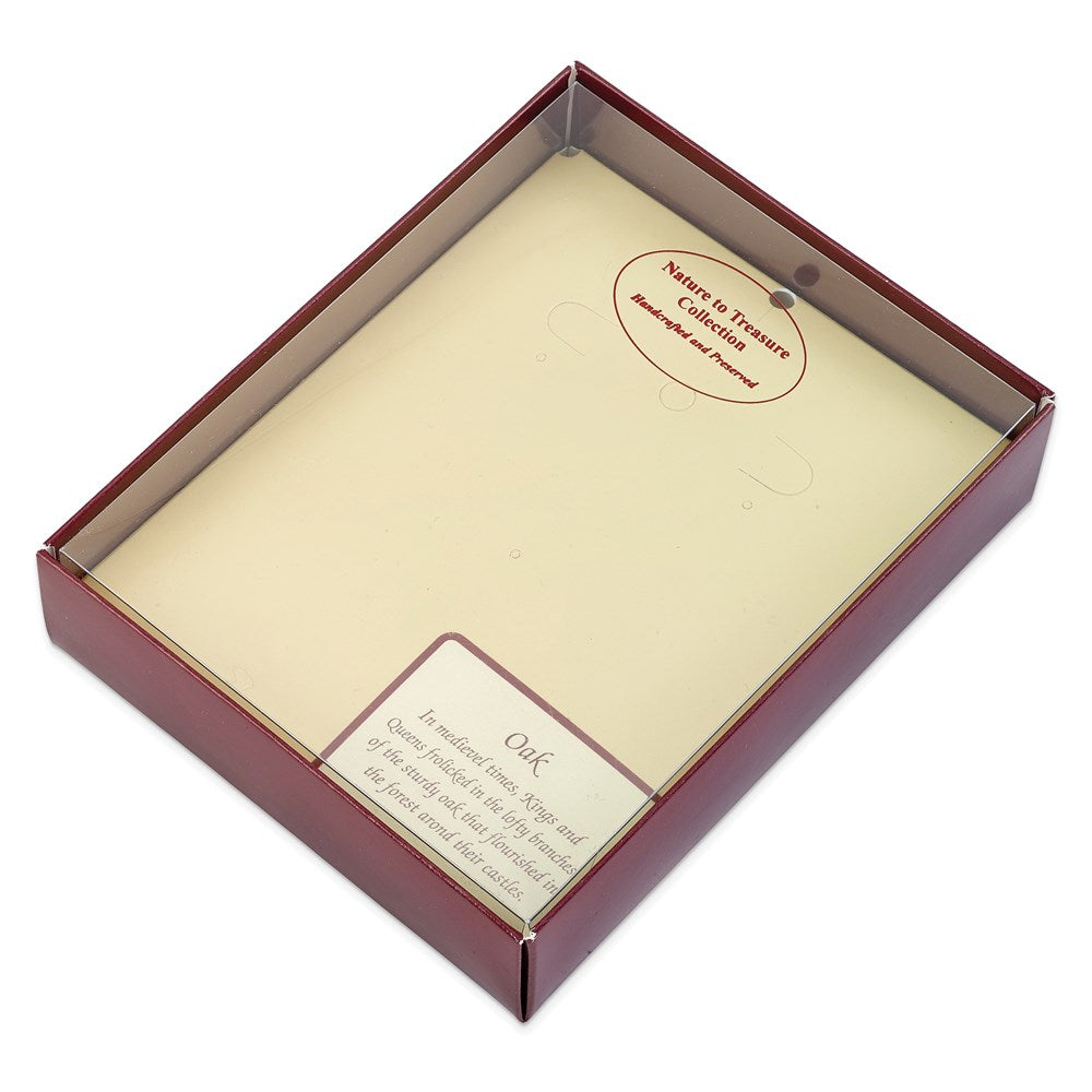 Mode 24K Gold-trim Lacquer Dipped Blau Echt Dendrobium Orchidee 20 Zoll Goldfarben Halskette