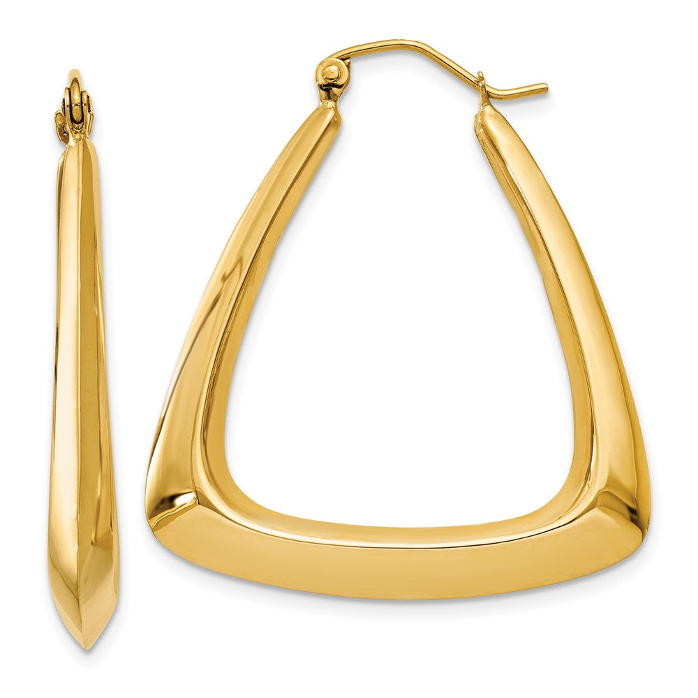 14K Gelbgold Fantasie Creolen