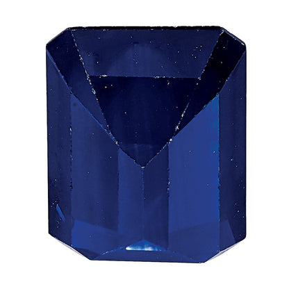 Edelstein Blau Saphir A Qualität 6x4mm Smaragdschliff