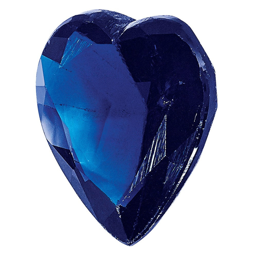 Edelstein Blau Saphir A Qualität 6mm Herz
