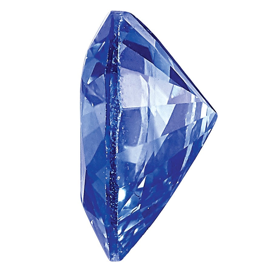 Edelstein Blau Saphir Aa Qualität 4mm Herz