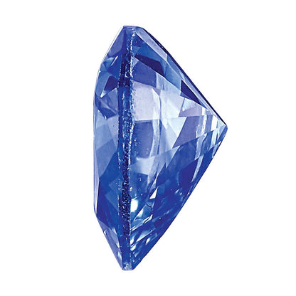 Edelstein Blau Saphir Aa Qualität 3mm Herz