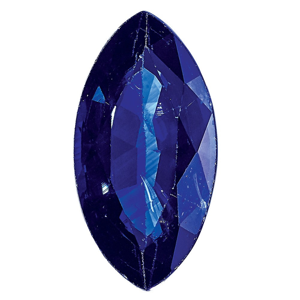Edelstein Blau Saphir Aa Qualität 10x5mm Marquise