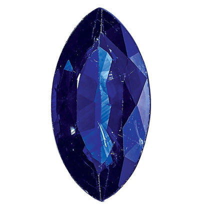 Edelstein Blau Saphir Aa Qualität 10x5mm Marquise