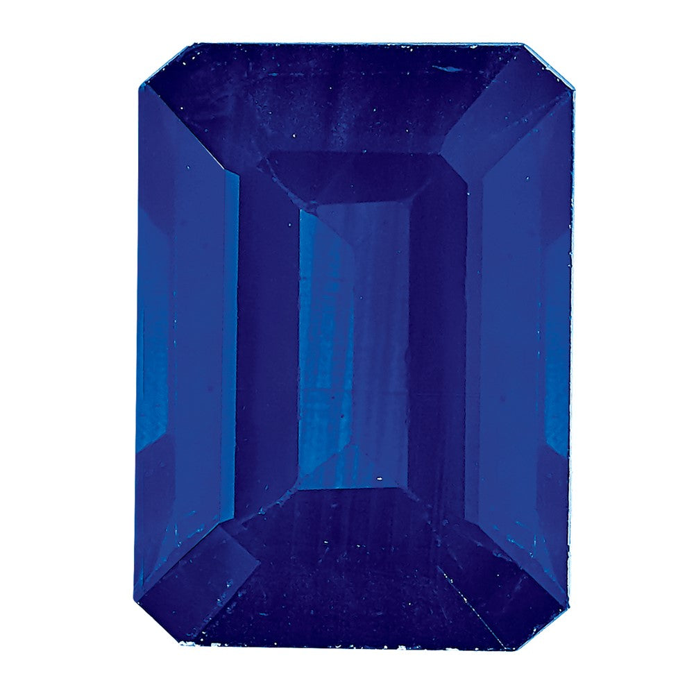 Edelstein Blau Saphir Aa Qualität 7x5mm Smaragdschliff