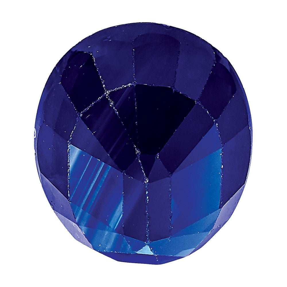 Edelstein Blau Saphir A Qualität 5x4mm Oval