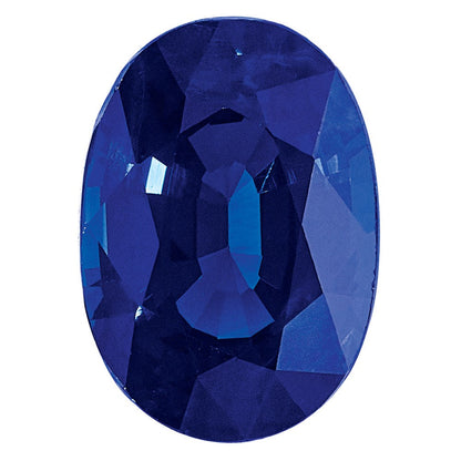 Edelstein Blau Saphir Aa Qualität 7x5mm Oval