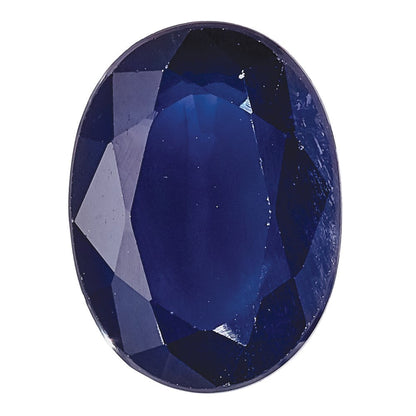Edelstein Blau Saphir A Qualität 8x6mm Oval