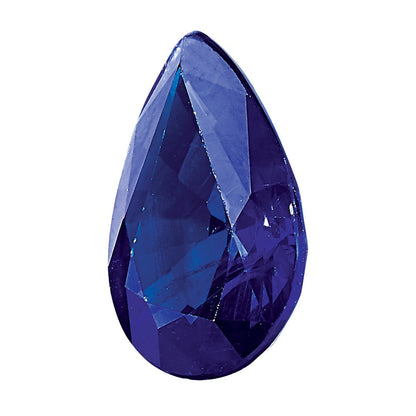 Edelstein Blau Saphir A Qualität 8x6mm Tropfen
