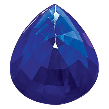 Edelstein Blau Saphir Aa Qualität 7x5mm Tropfen
