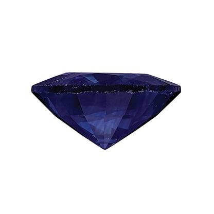 Edelstein Blau Saphir A Qualität 3.5mm Rund Diamantiert