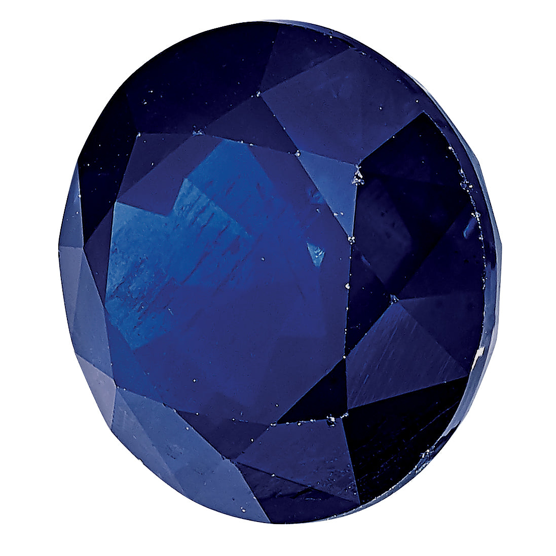 Edelstein Blau Saphir A Qualität 6.5mm Rund