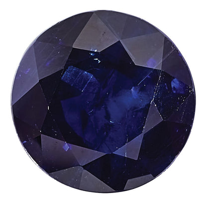 Edelstein Blau Saphir C Qualität 3mm Rund