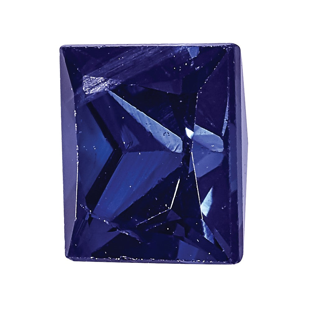 Edelstein Blau Saphir A Qualität 3mm Princess