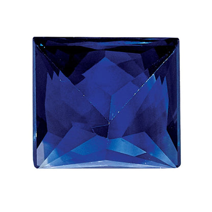 Edelstein Blau Saphir Aa Qualität 3.25mm Princess