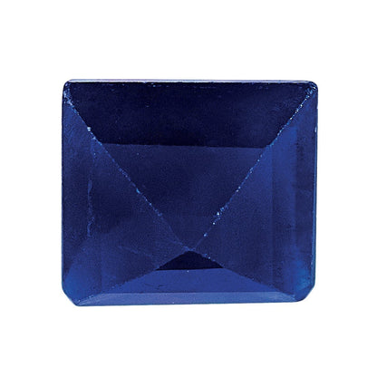 Edelstein Blau Saphir A Qualität 4mm Quadratisch Stufe-cut
