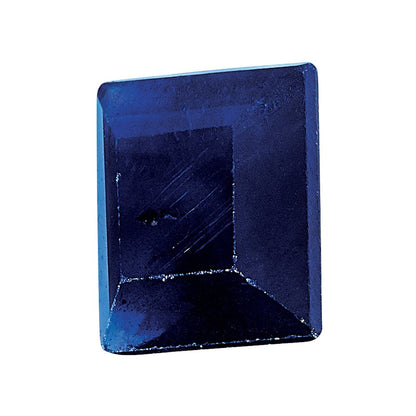 Edelstein Blau Saphir A Qualität 2mm Quadratisch Stufe-cut