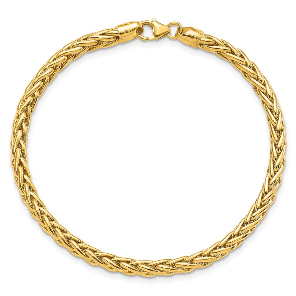 7.5 Zoll 14K Poliert Fantasieglieder Armband