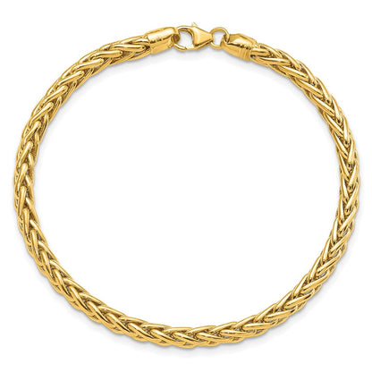 7.5 Zoll 14K Poliert Fantasieglieder Armband