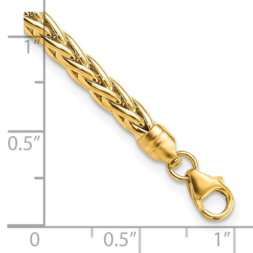 7.5 Zoll 14K Poliert Fantasieglieder Armband