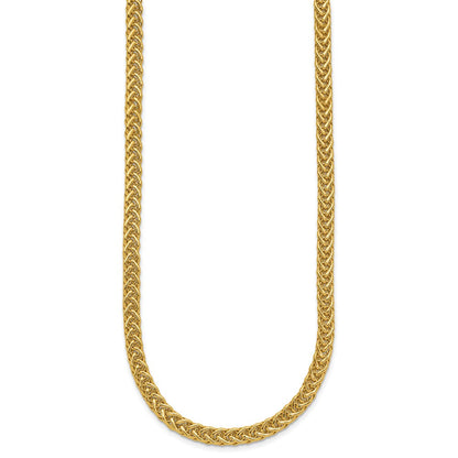 14K Gelbgold Poliert Fantasieglieder Halskette