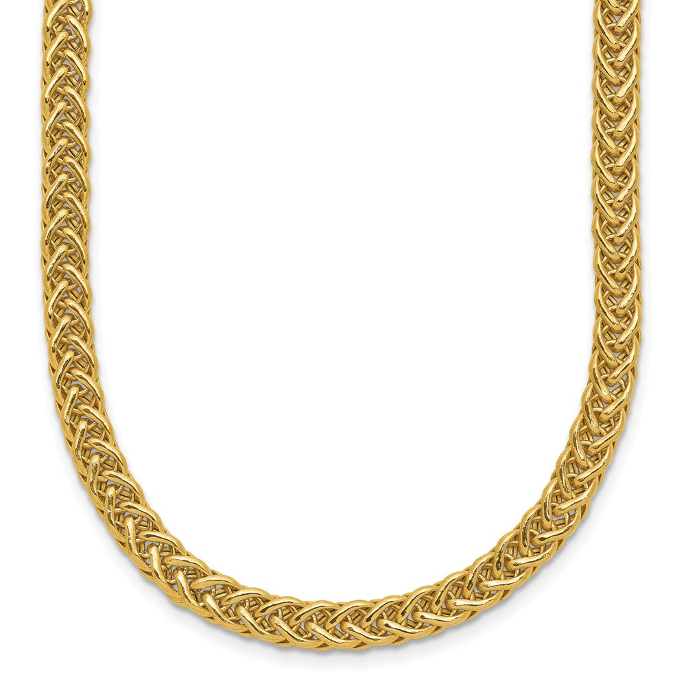 14K Gelbgold Poliert Fantasieglieder Halskette