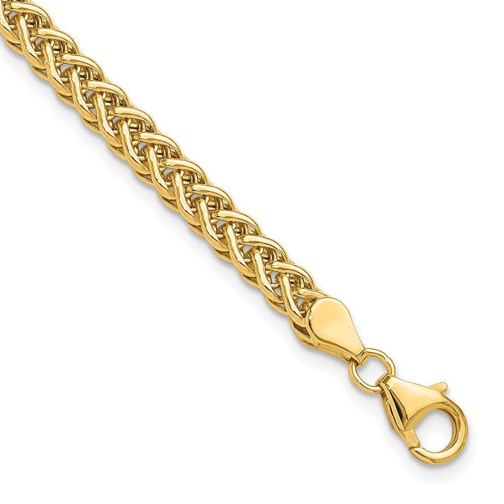7.5 Zoll 14K Poliert Fantasieglieder Armband