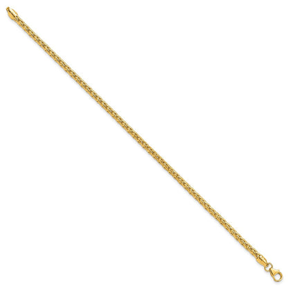 7.5 Zoll 14K Poliert Fantasieglieder Armband