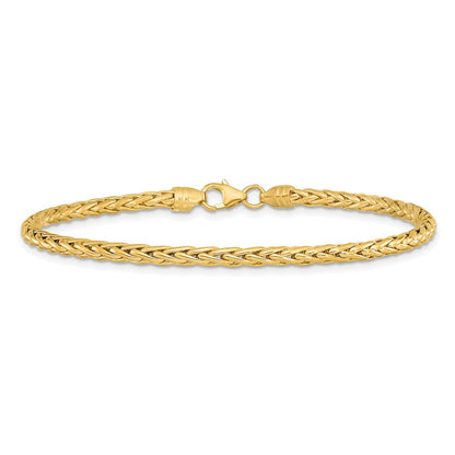 7.5 Zoll 14K Poliert Fantasieglieder Armband