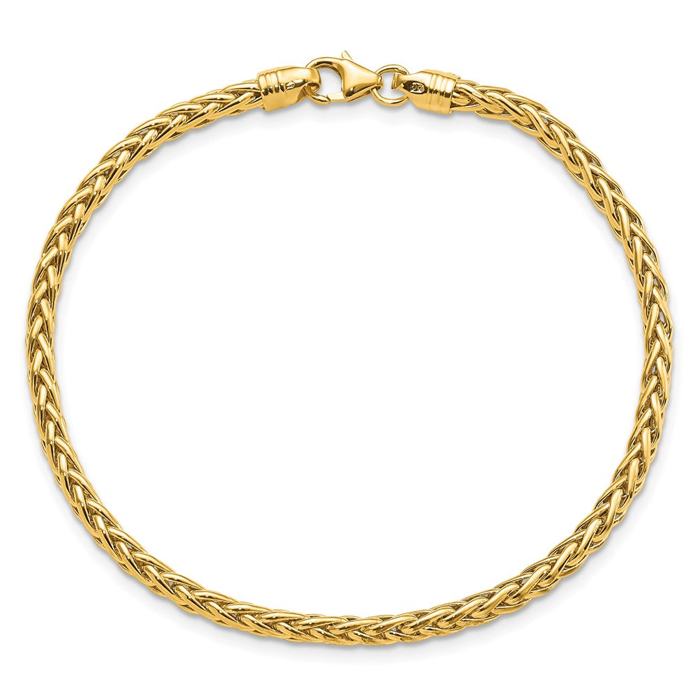 7.5 Zoll 14K Poliert Fantasieglieder Armband