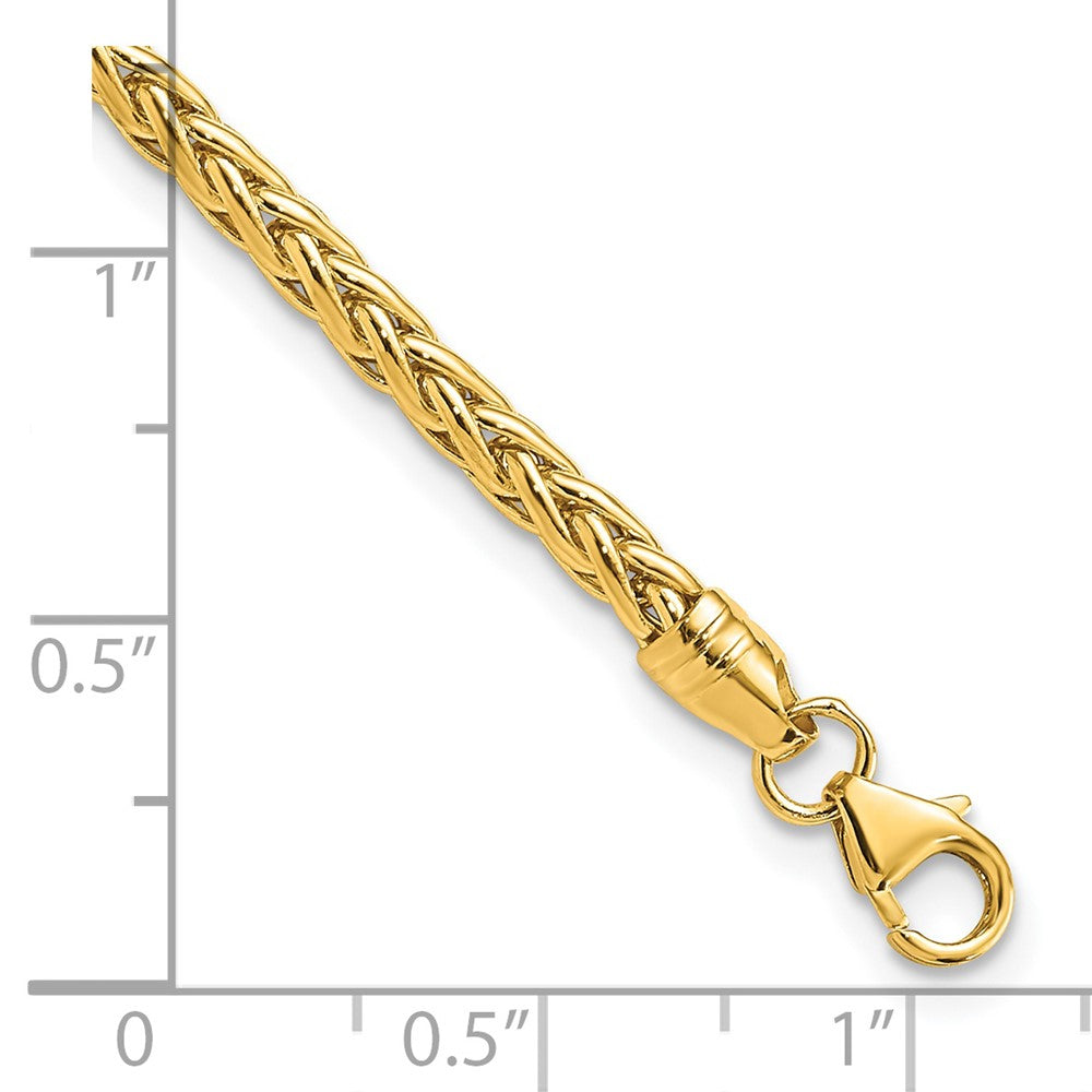 7.5 Zoll 14K Poliert Fantasieglieder Armband